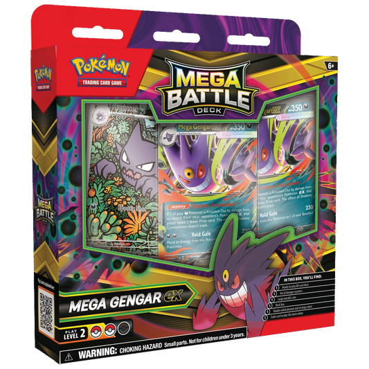 Pokémon TCG: Mega Battle Deck—Mega Gengar ex / Mega Diancie ex