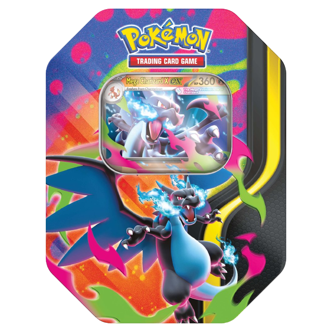 Mega Charizard ex Tin