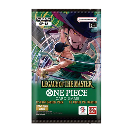 Legacy Of The Master [OP-12] – Booster Pack