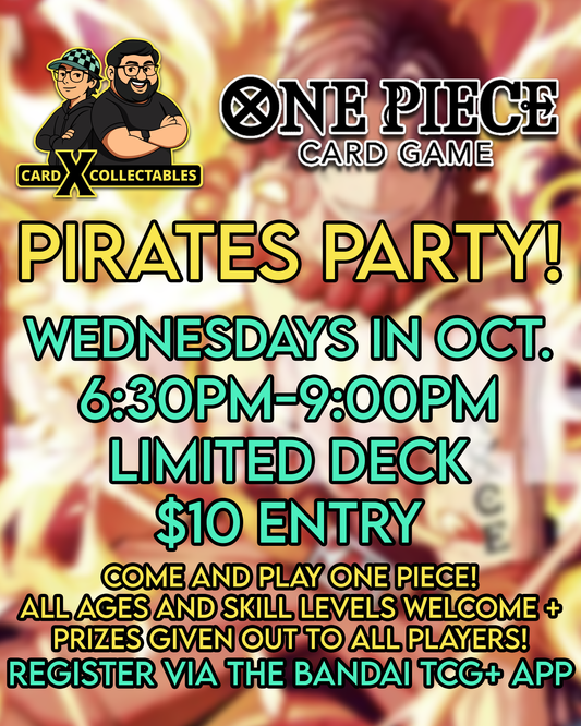One Piece TCG: Pirates Party 2026 Vol.3 Limited Deck (Wednesday Nights - October)