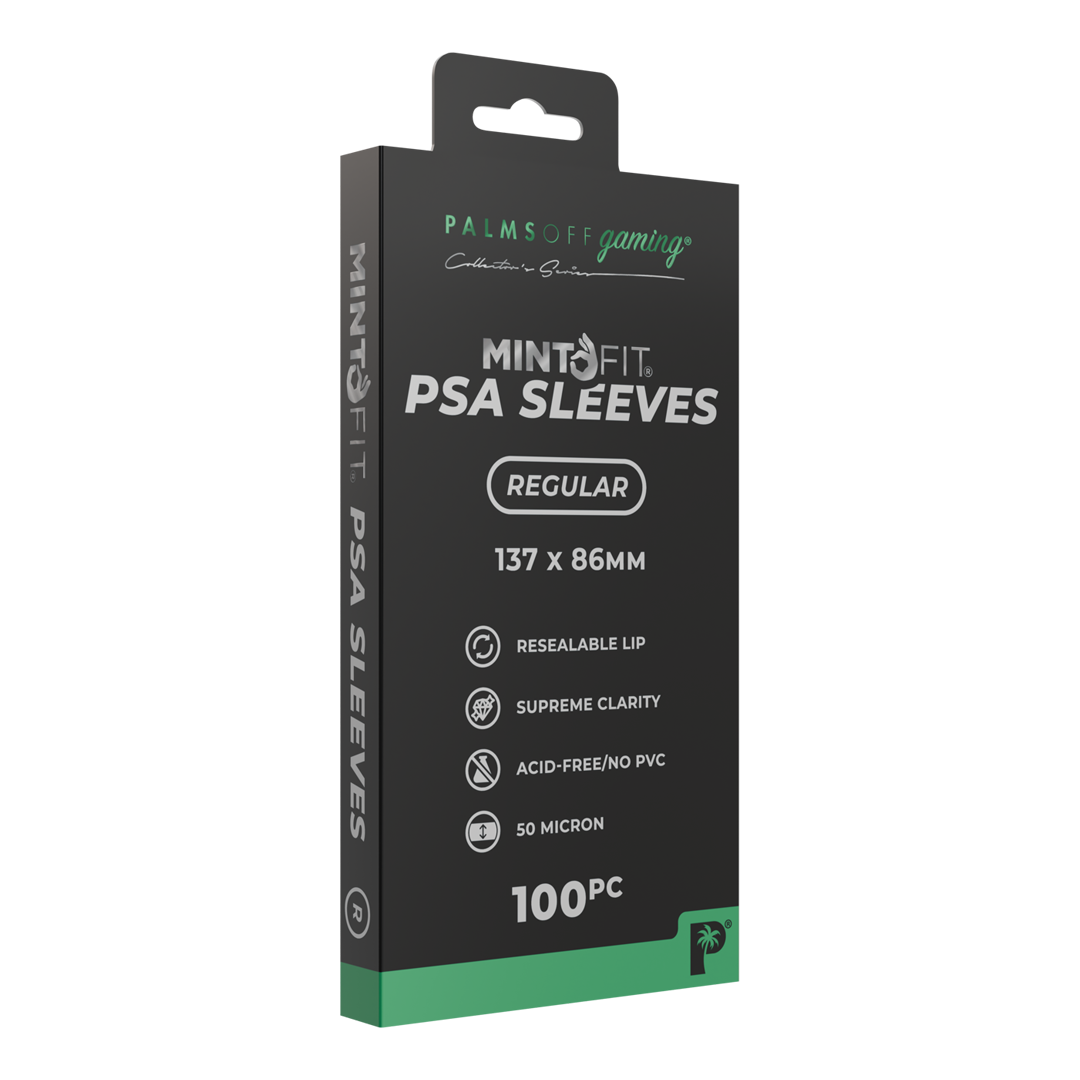 MintFit Graded Card Sleeves (Regular 100pc) - Palms Off Gaming