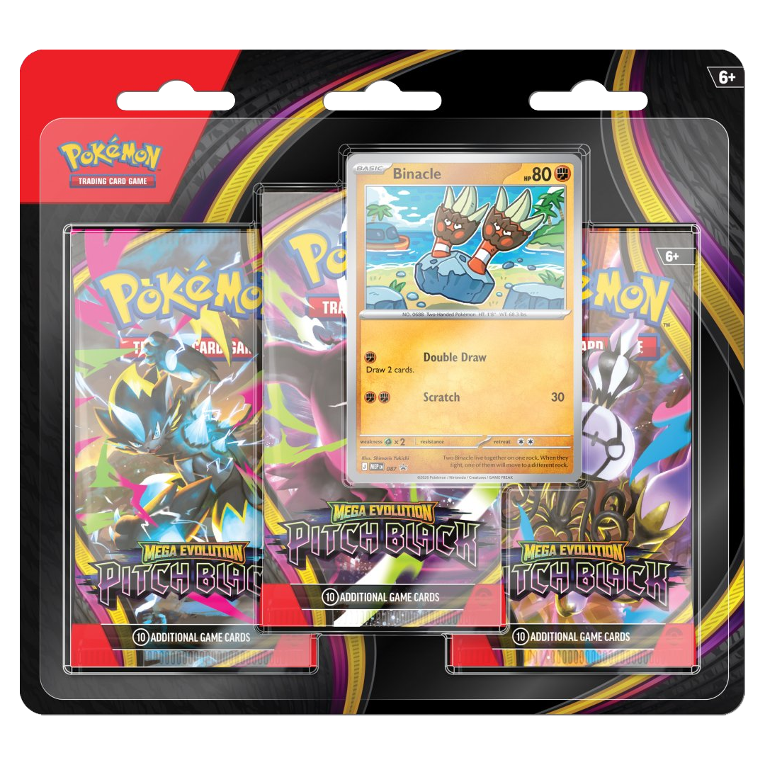 Pitch Black 3-Booster Blister