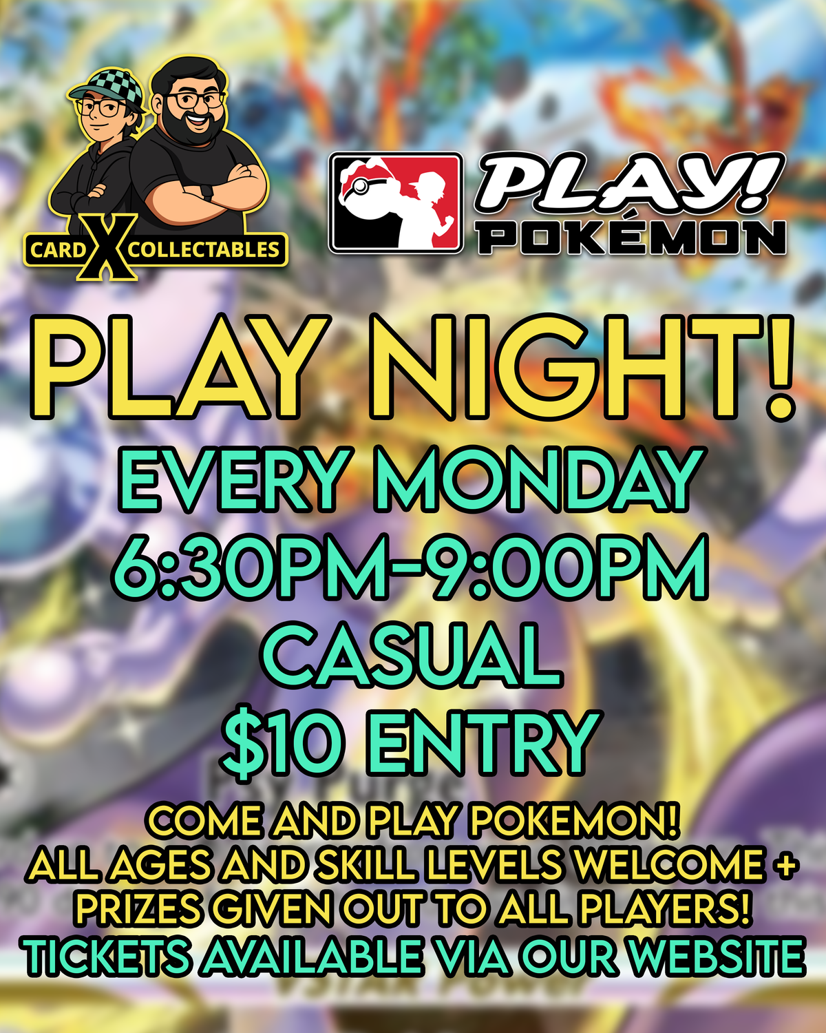 Pokemon TCG: Open Play (Monday Nights)