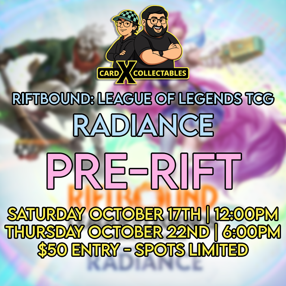 Riftbound TCG: Radiance Pre-Rift (17/10 & 22/10) – Card X Collectables
