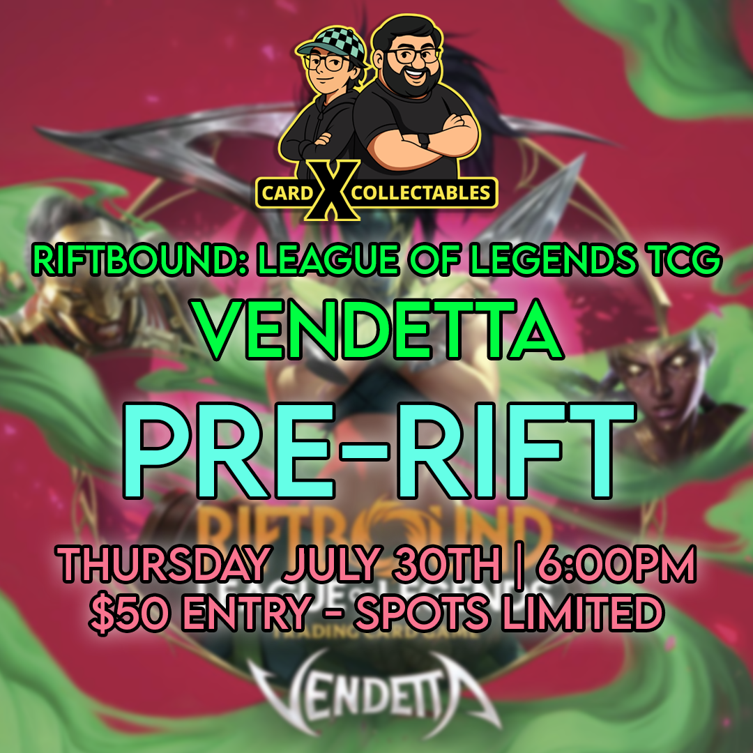Riftbound TCG: Vendetta Pre-Rift (30/07)