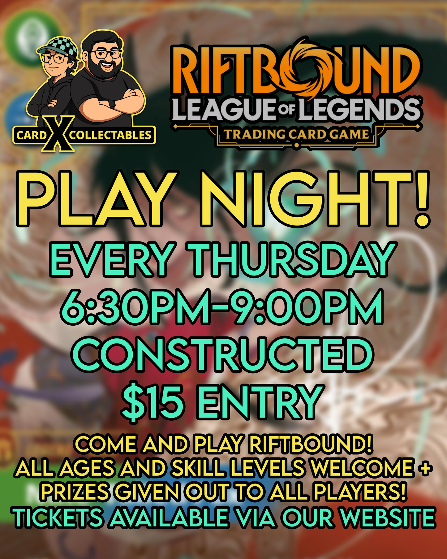 Riftbound TCG: Constructed Play (Thursday Nights)