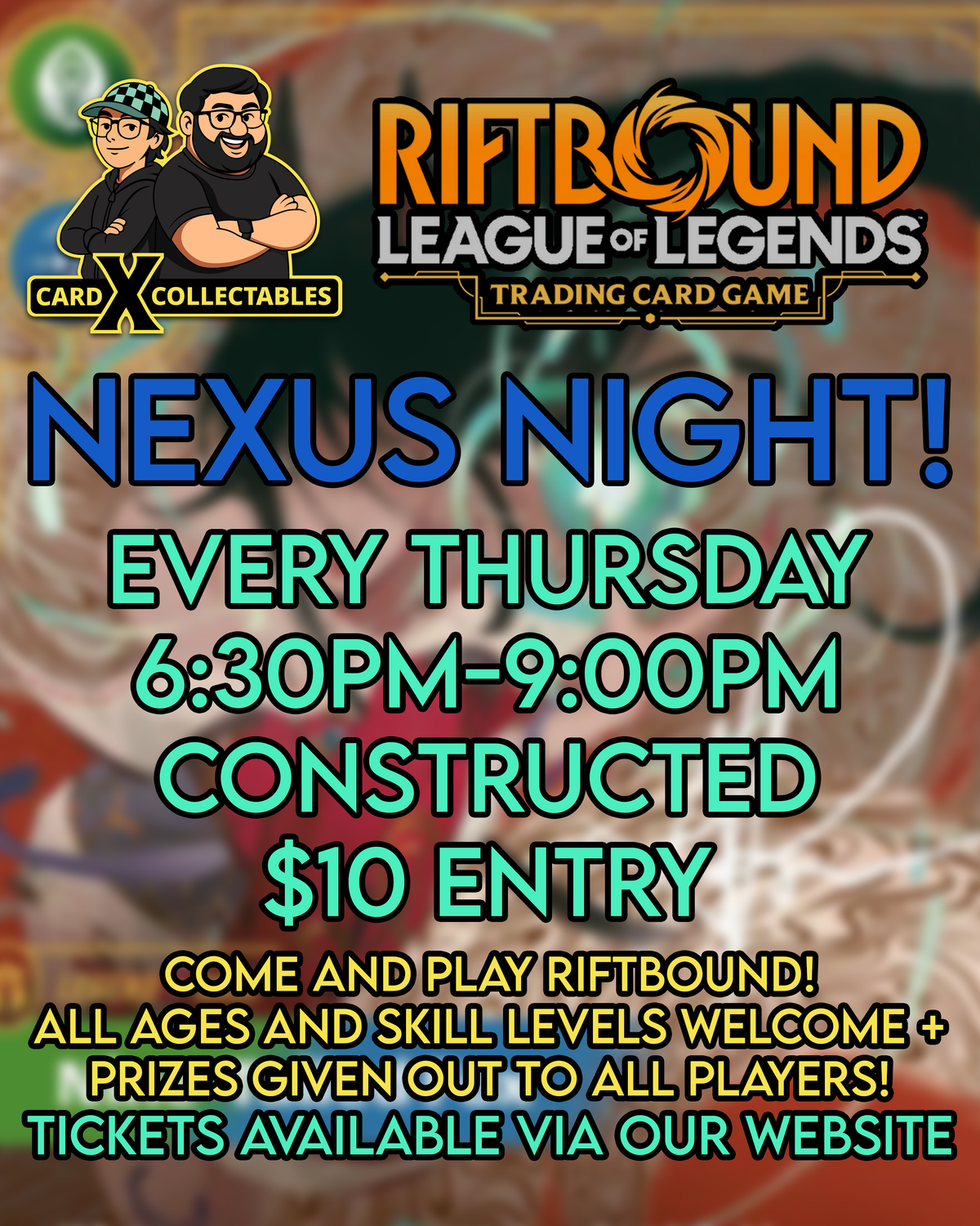 Riftbound TCG: Nexus Night (1v1) (Thursday Nights)