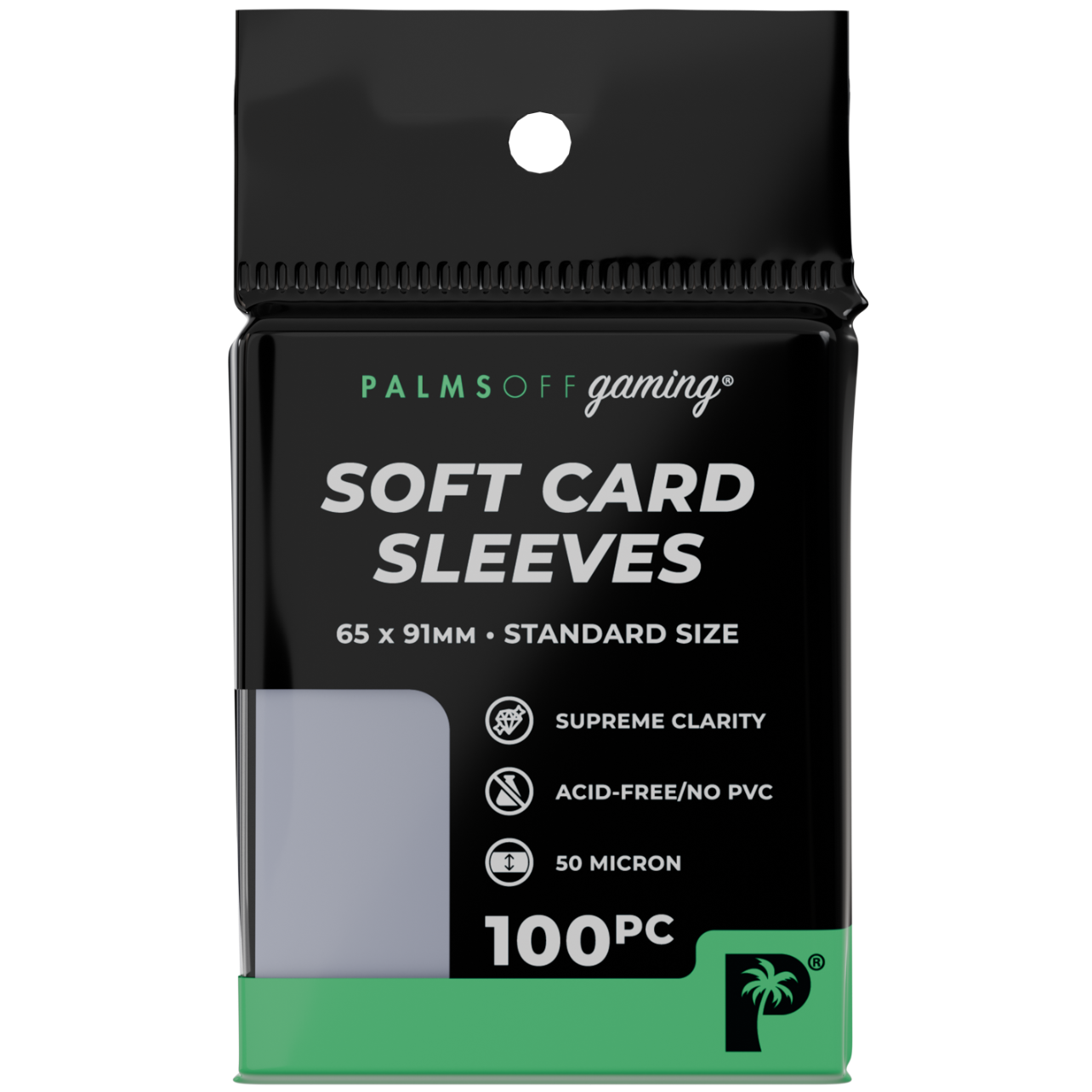 Soft Card Sleeves - Standard Size - 100pc