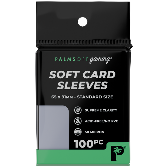 Soft Card Sleeves - Standard Size - 100pc