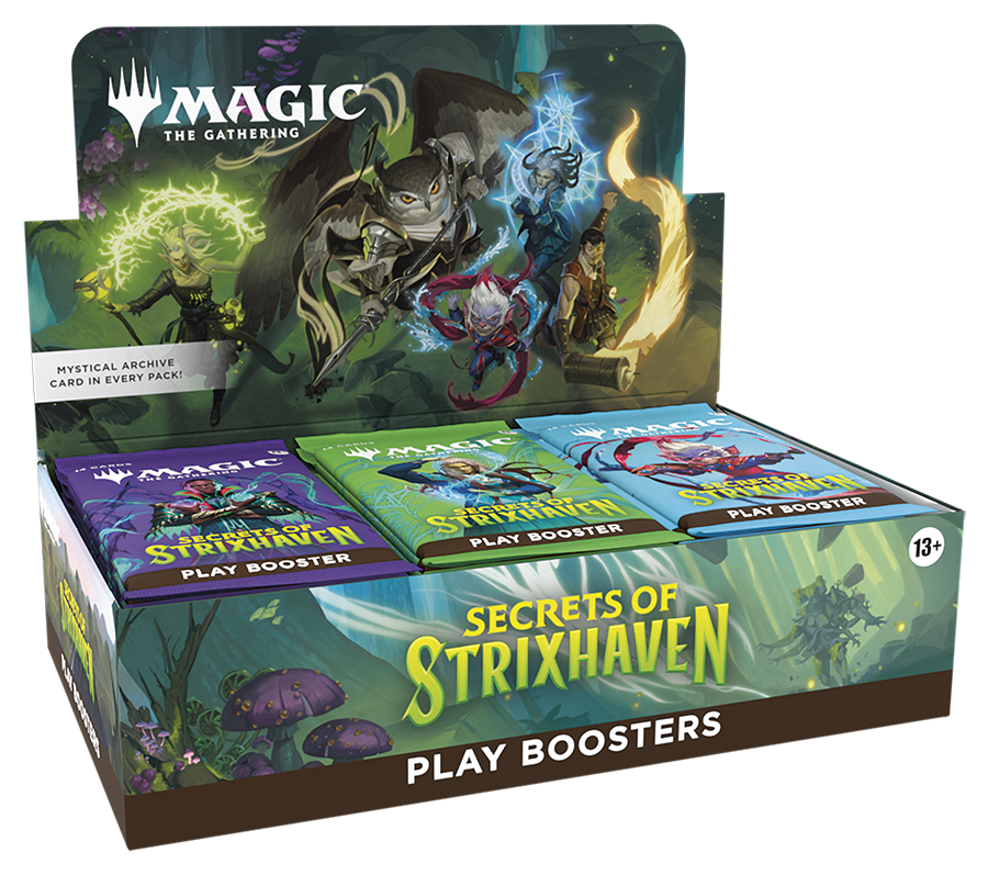 Magic the Gathering: Secrets of Strixhaven Play Booster Packs/Box