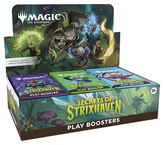 Magic the Gathering: Secrets of Strixhaven Play Booster Packs/Box