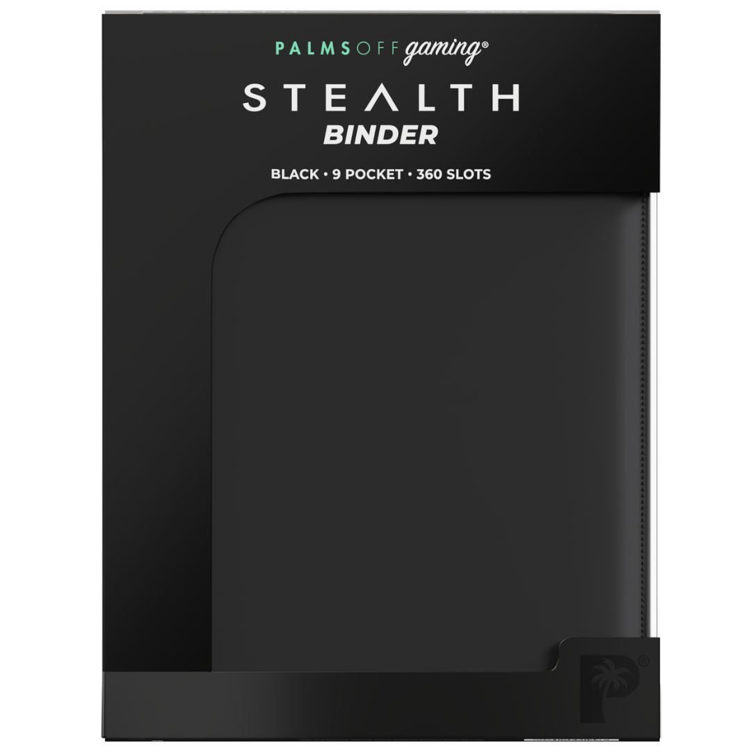 Stealth 9 Pocket Zip Binder