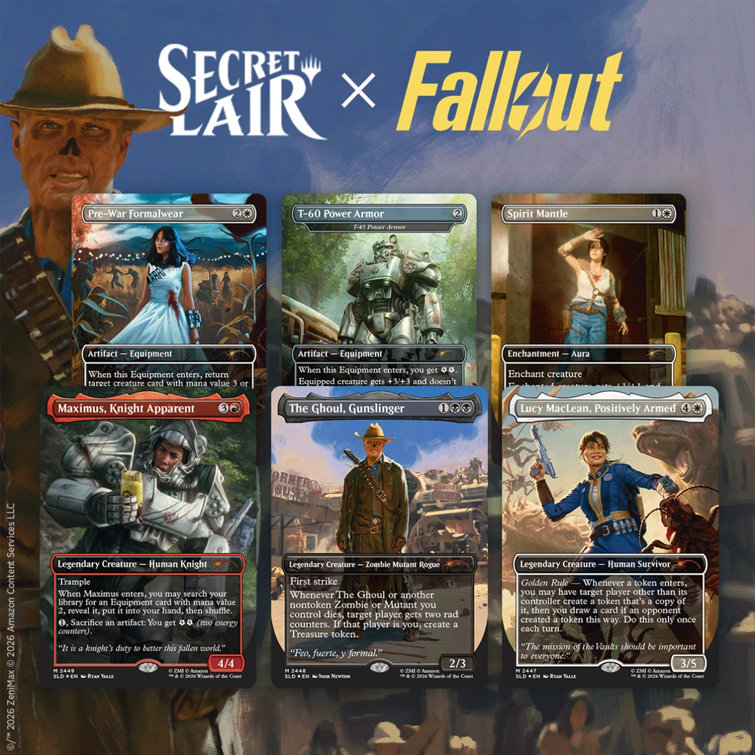 Magic the Gathering: Secret Lair x Fallout - Beyond Vault 33