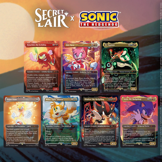 Magic the Gathering: Secret Lair x Sonic: Friends and Foes Regular Edition