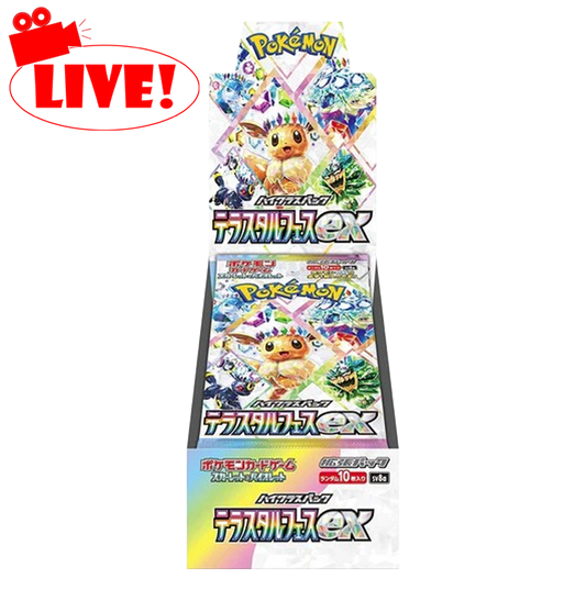 Terastal Festival Booster Box - Live