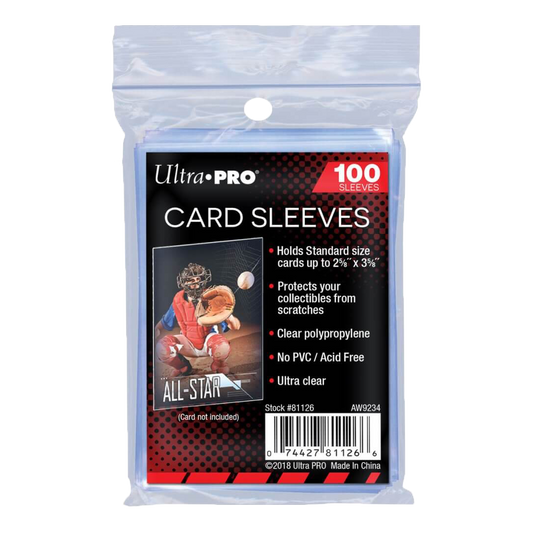 Ultra Pro Card Sleeves (100 piece)