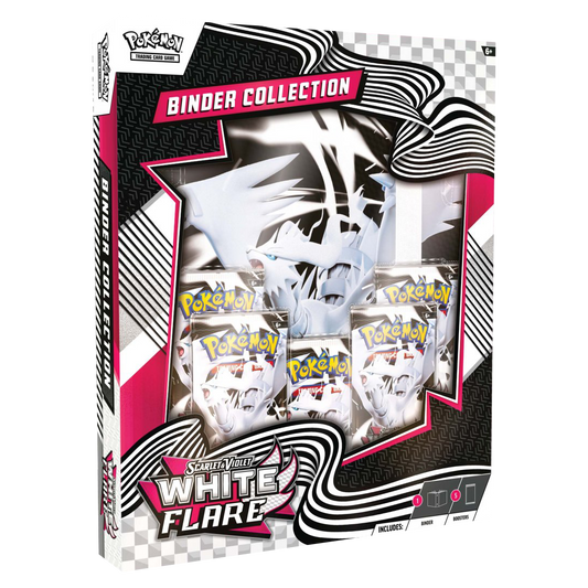 White Flare Binder Collection