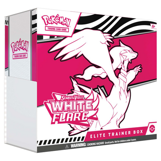 White Flare Elite Trainer Box
