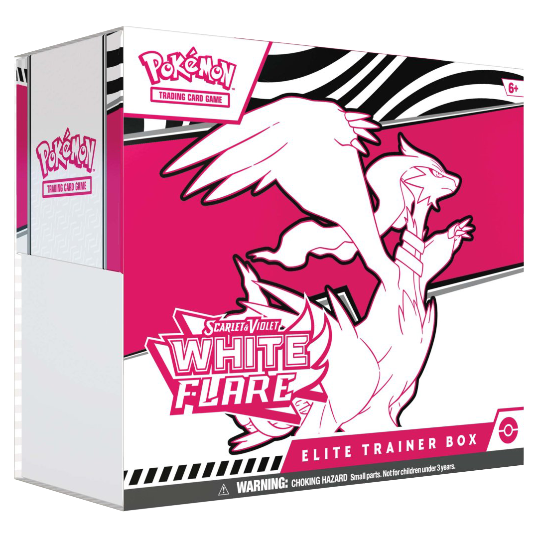 White Flare Elite Trainer Box
