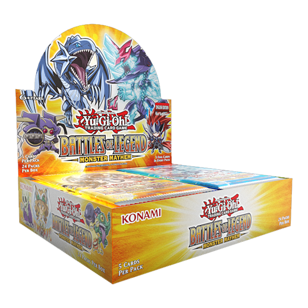 Battles of Legend - Monster Mayhem Booster Packs/Box