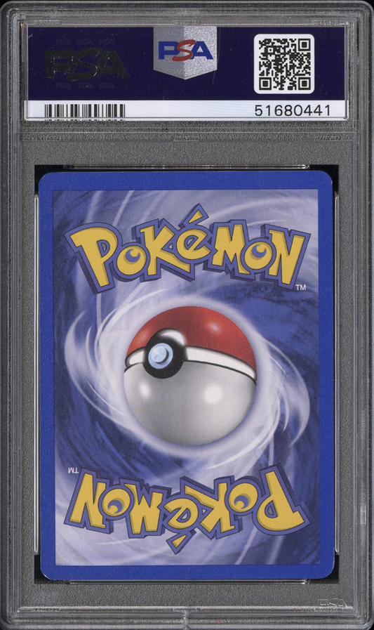 PSA 9 Erika's Clefable Holo - 1st Edition #3 Gym Heroes 2000 (back)