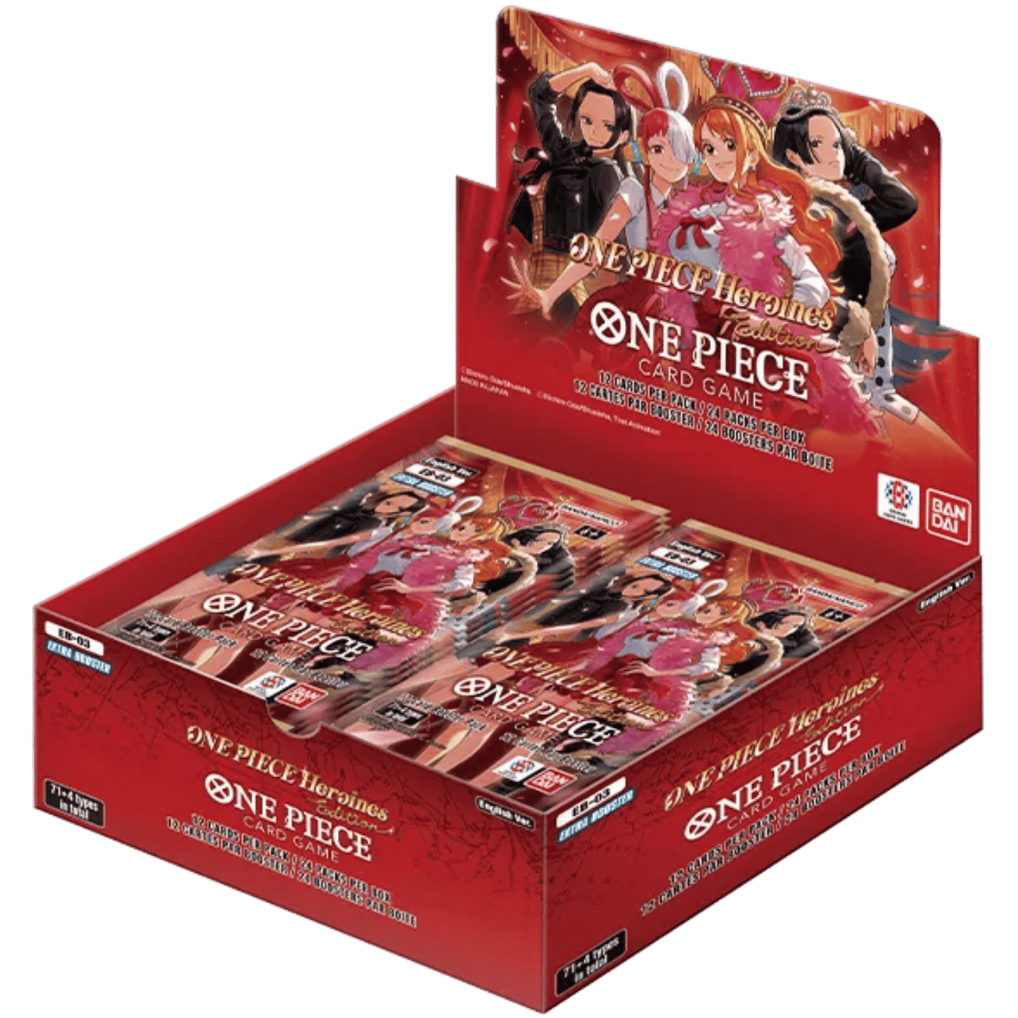 One Piece Heroine's Edition [EB-03] Booster Packs/Box
