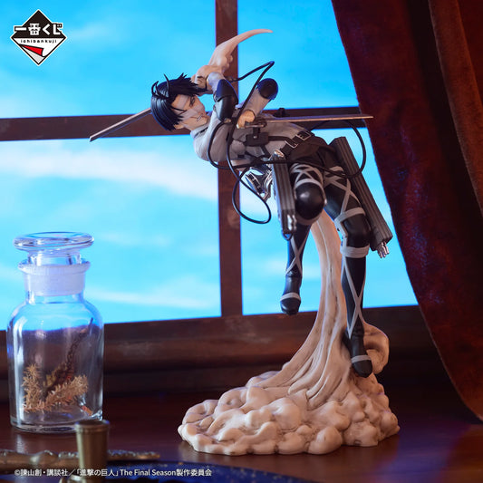 Attack On Titan Levi Ackermann Statue - Ichiban Kuji B Prize