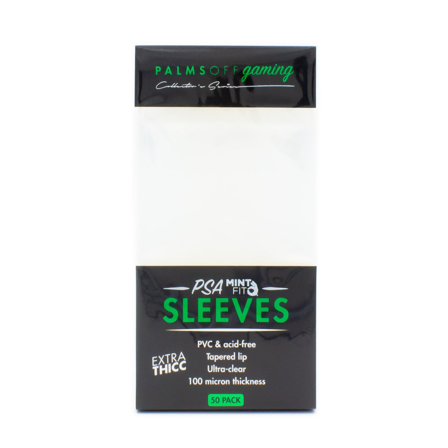 MintFit PSA Graded Card Sleeves Extrathicc (100 pc) - Palms Off Gaming